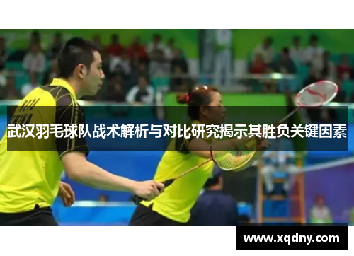 武汉羽毛球队战术解析与对比研究揭示其胜负关键因素